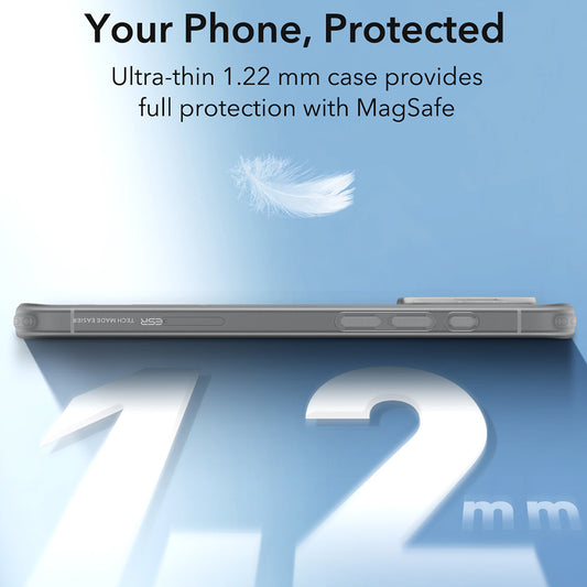 MagSafe-kotelo Apple iPhone 16 Pro Maxille, ESR, Zero, Harmaa Satinoitu