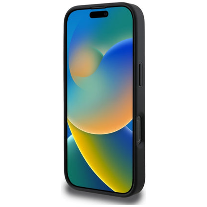 MagSafe-kotelo Apple iPhone 16 Pro Maxille, Guess, Cardslot 4G Stripes, Musta