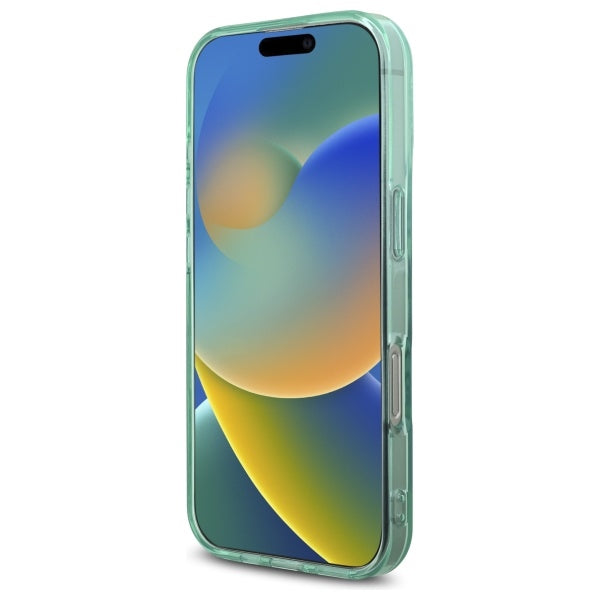 MagSafe-kotelo Apple iPhone 16 Pro Maxille, Guess, IML Rhinestone, Vihreä