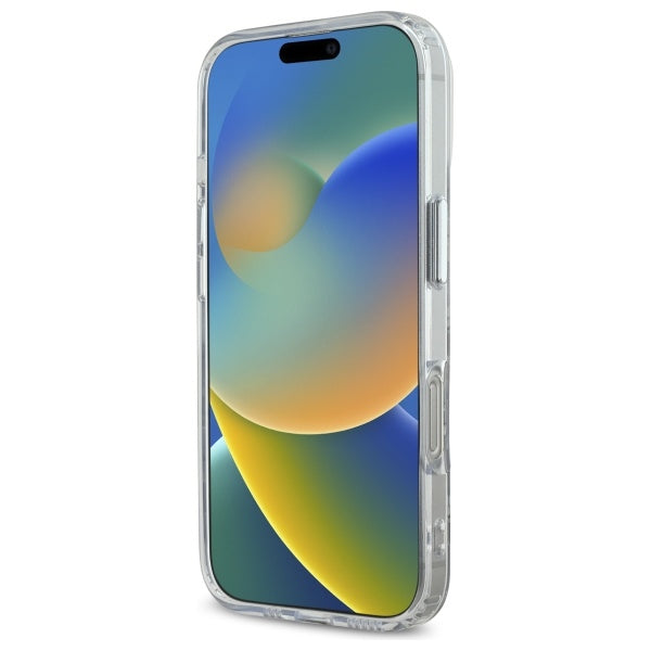 MagSafe-kotelo Apple iPhone 16 Pro Maxille, Karl Lagerfeld, IML Monogram Karl & Choupette's Heads, Läpinäkyvä