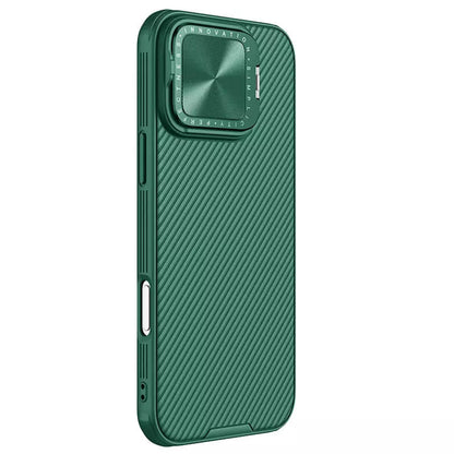 MagSafe-kuori Apple iPhone 16 Pro Maxille, Nillkin, CamShield Prop, Vihreä