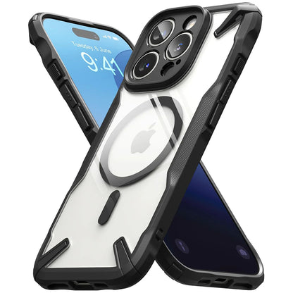 MagSafe-kotelo Apple iPhone 16 Pro Maxille, Ringke, Fusion X, Musta