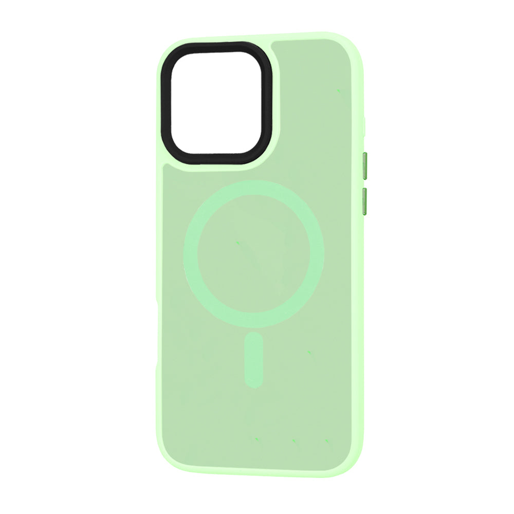 MagSafe-kuori Apple iPhone 16 Pro Maxille, Techsuit, HaloFrost, Vaaleanvihreä