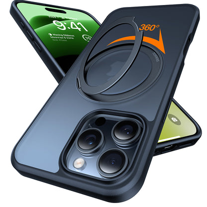 MagSafe-kotelo Apple iPhone 16 Pro Maxille, Torras, Ostand Pro, Musta