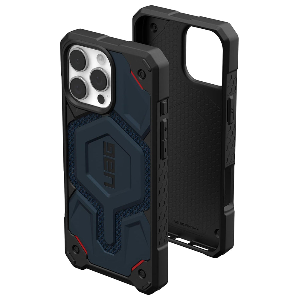 MagSafe-kuori Apple iPhone 16 Pro Maxille, Urban Armor Gear, Monarch Pro Kevlar, Laivastonsininen