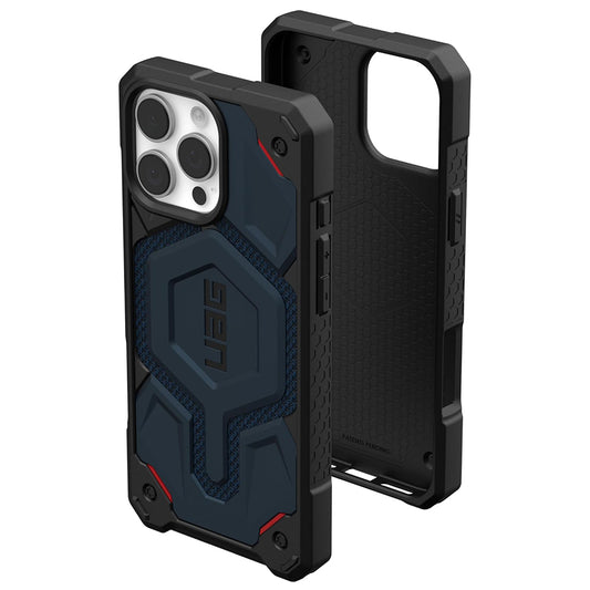 MagSafe-kuori Apple iPhone 16 Pro Maxille, Urban Armor Gear, Monarch Pro Kevlar, Laivastonsininen