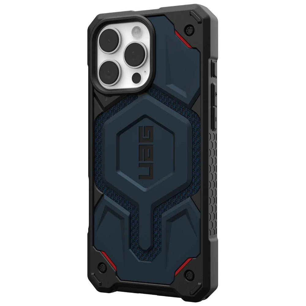 MagSafe-kuori Apple iPhone 16 Pro Maxille, Urban Armor Gear, Monarch Pro Kevlar, Laivastonsininen