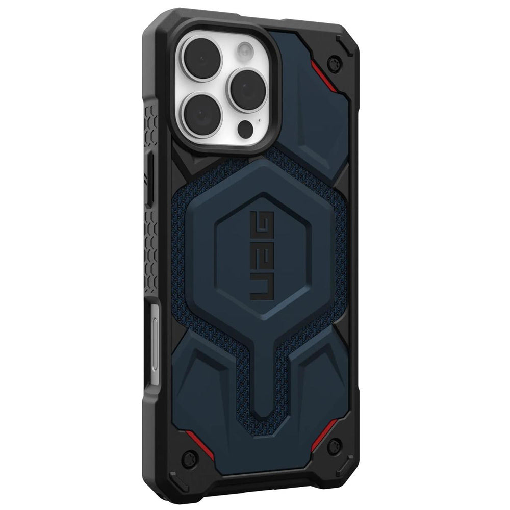 MagSafe-kuori Apple iPhone 16 Pro Maxille, Urban Armor Gear, Monarch Pro Kevlar, Laivastonsininen