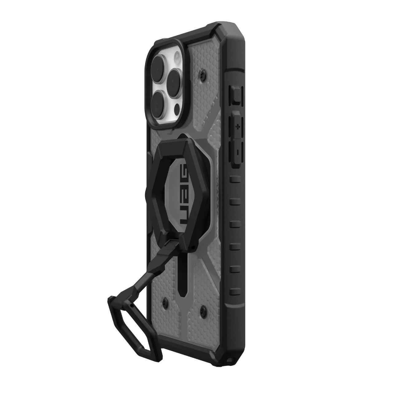 MagSafe-kuori Apple iPhone 16 Pro Maxille, Urban Armor Gear, Pathfinder Clear Bundle, Harmaa