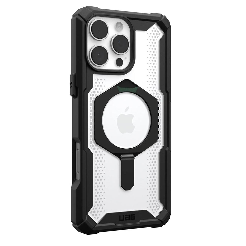 MagSafe-kuori Apple iPhone 16 Pro Maxille, Urban Armor Gear, Plasma XTE, Musta Läpinäkyvä