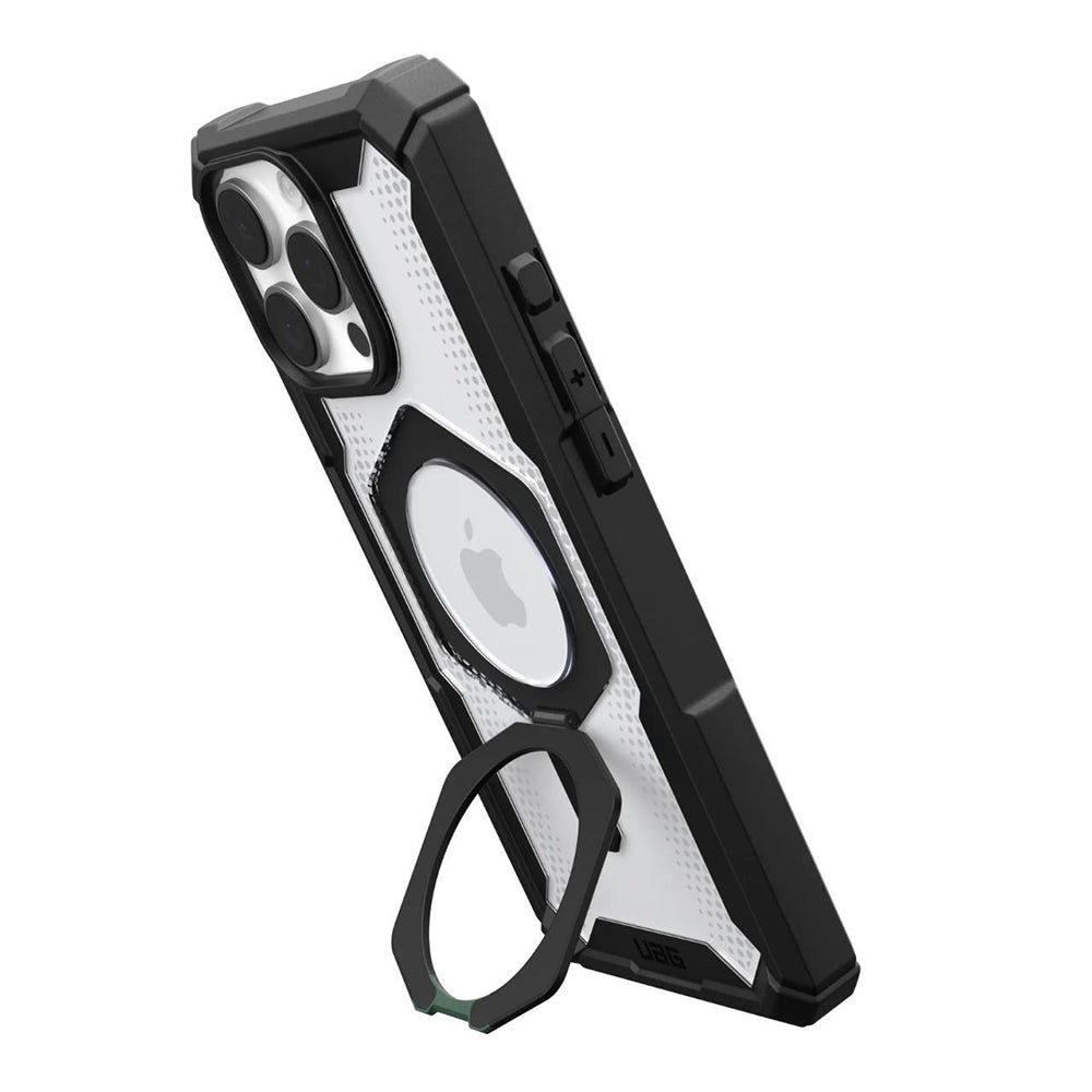 MagSafe-kuori Apple iPhone 16 Pro Maxille, Urban Armor Gear, Plasma XTE, Musta Läpinäkyvä
