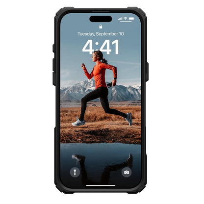 MagSafe-kuori Apple iPhone 16 Pro Maxille, Urban Armor Gear, Plasma XTE, Musta Läpinäkyvä
