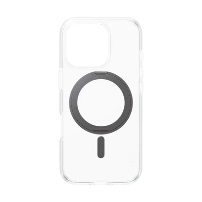 MagSafe-kotelo Apple iPhone 16 Prolle, PanzerGlass, Tukijalkaominaisuus, Läpinäkyvä Musta