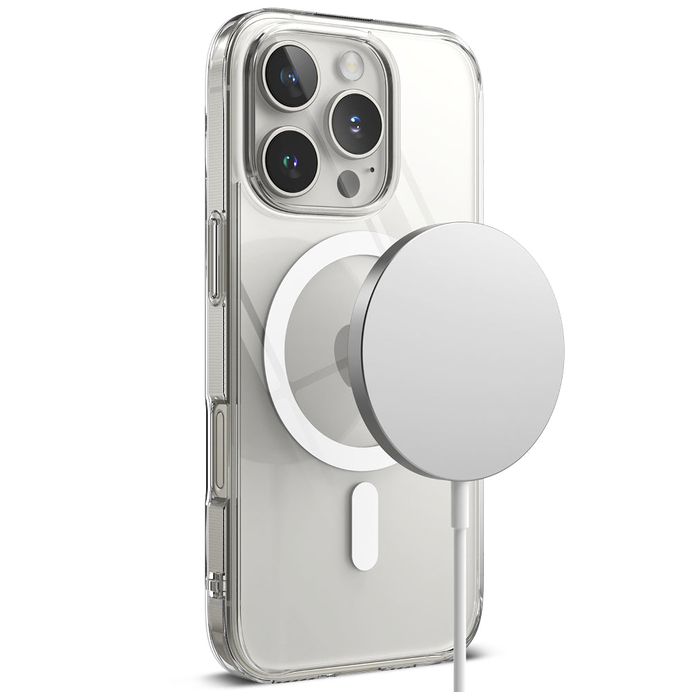 MagSafe-kuori Apple iPhone 16 Pro:lle, Ringke, Fusion, Läpinäkyvä