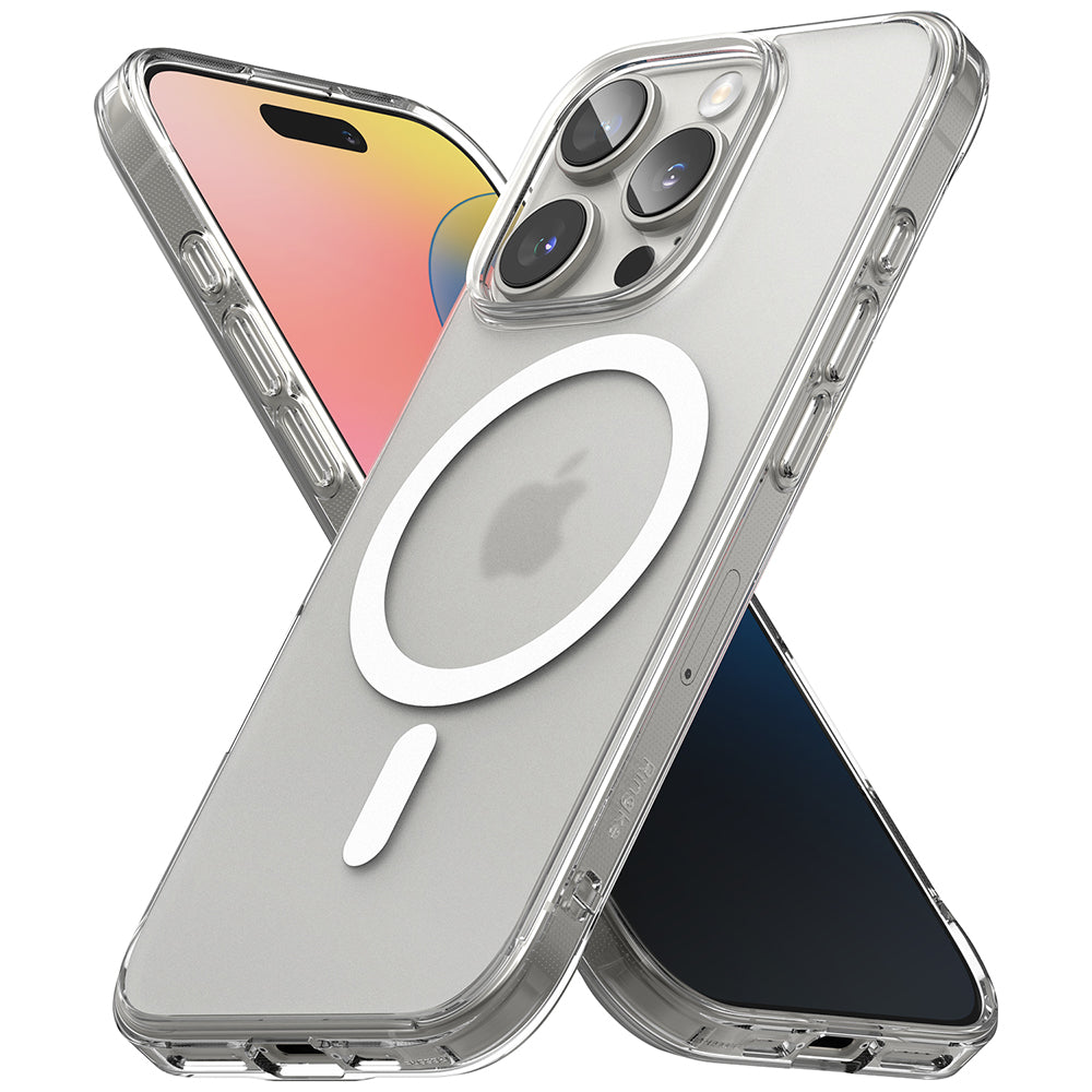 MagSafe Case for Apple iPhone 16 Pro, Ringke, Fusion, Matte Transparent