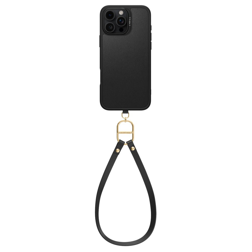 MagSafe-kotelo Apple iPhone 16 Prolle, Spigen, Cyrill Kajuk Classic Charm, Musta