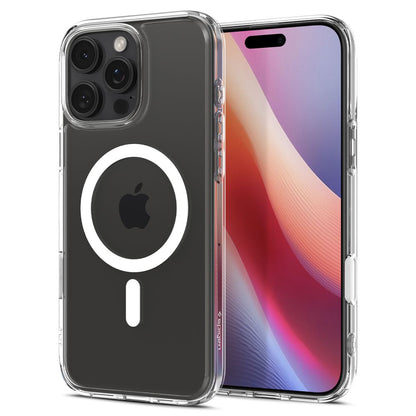 MagSafe-kuori Apple iPhone 16 Pro:lle, Spigen, Ultra Hybrid T, Valkoinen ACS08512