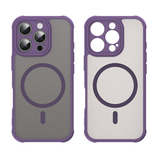 MagSafe-kuori Apple iPhone 16 Pro:lle, Techsuit, HaloFrost II, Violetti
