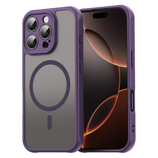 MagSafe-kuori Apple iPhone 16 Pro:lle, Techsuit, HaloFrost II, Violetti