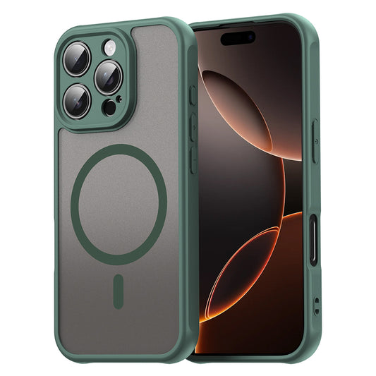 MagSafe-kuori Apple iPhone 16 Pro:lle, Techsuit, HaloFrost II, Vihreä