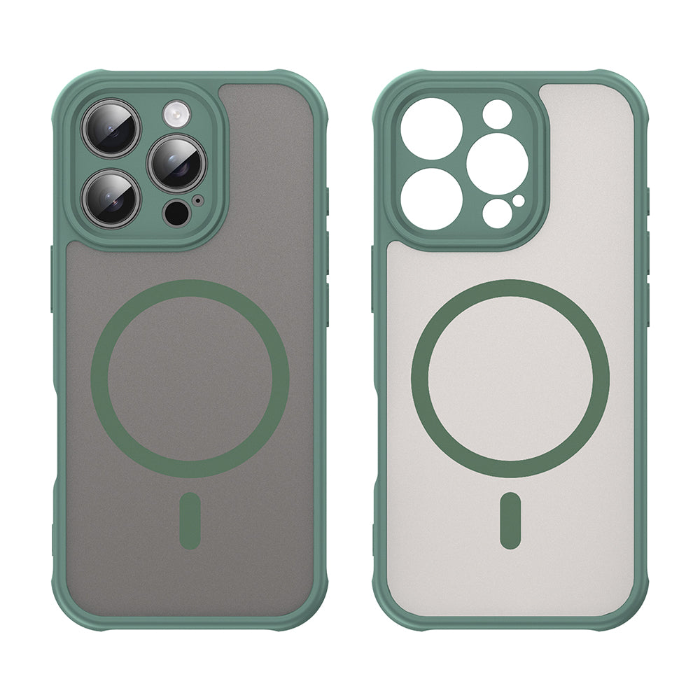 MagSafe-kuori Apple iPhone 16 Pro:lle, Techsuit, HaloFrost II, Vihreä