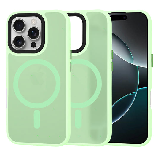 MagSafe-kuori Apple iPhone 16 Pro:lle, Techsuit, HaloFrost, Vaaleanvihreä