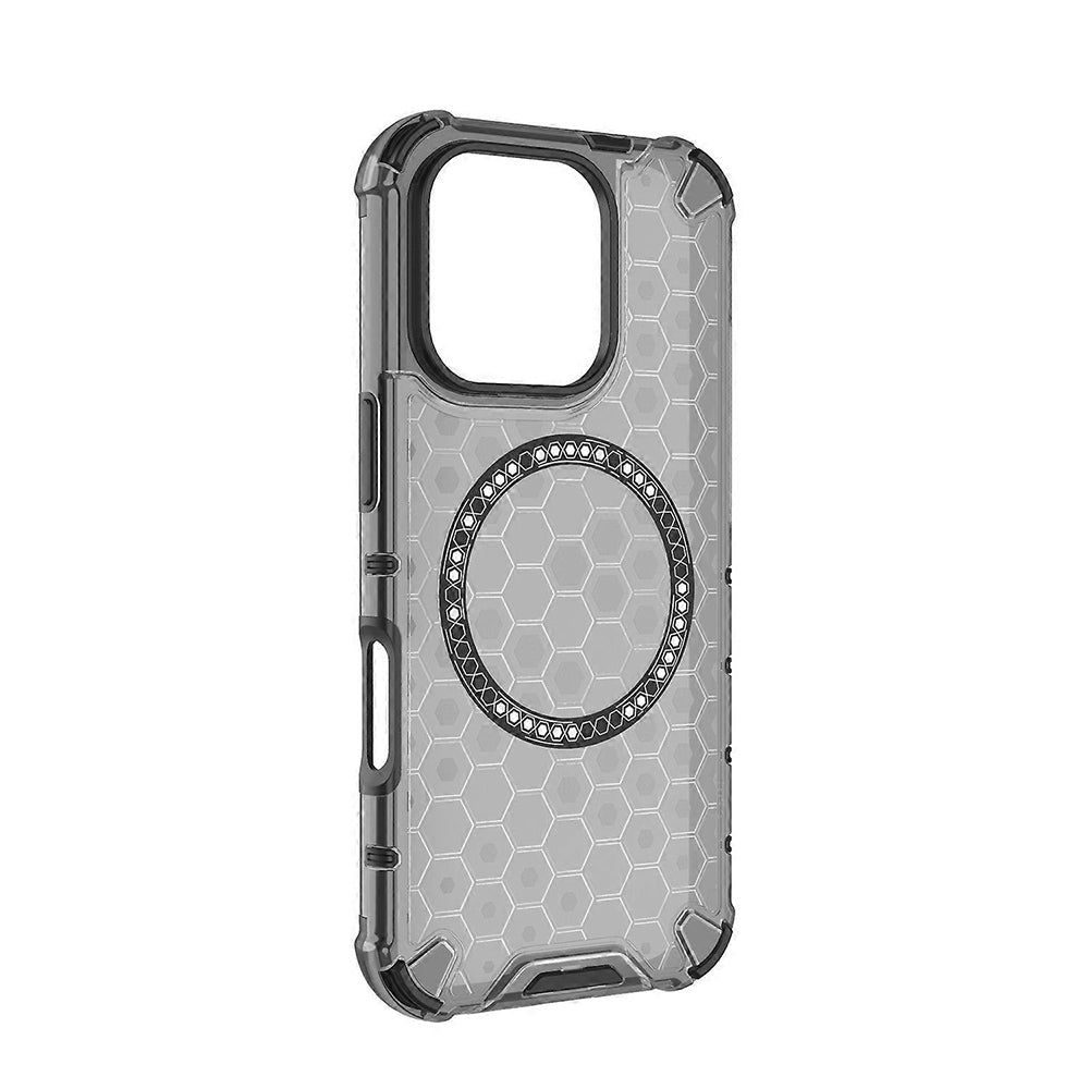 MagSafe-kuori Apple iPhone 16 Pro:lle, Techsuit, HoneyComb Shield, Musta