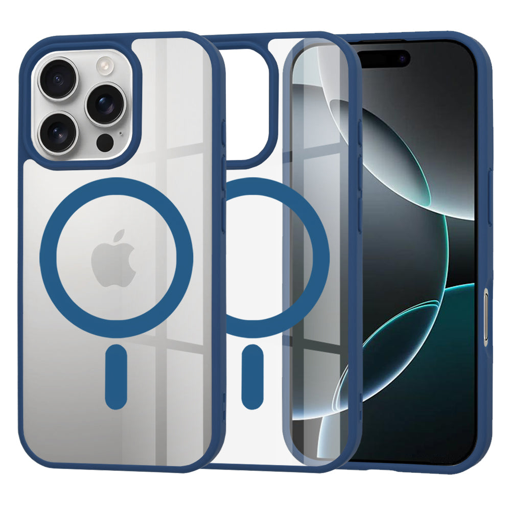 MagSafe-kuori Apple iPhone 16 Pro:lle, Techsuit, Pro, Sininen