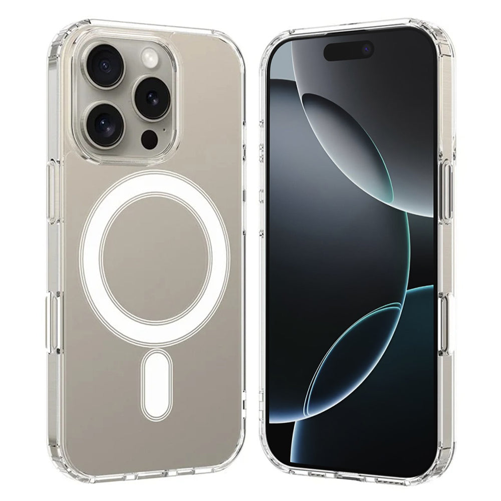 MagSafe-kuori Apple iPhone 16 Pro:lle, Techsuit, Pro, Läpinäkyvä