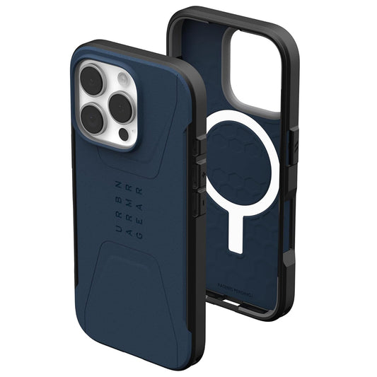 MagSafe-kuori Apple iPhone 16 Pro:lle, Urban Armor Gear, Civilian, Laivastonsininen