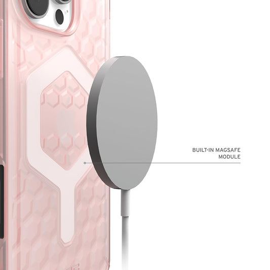 MagSafe-kuori Apple iPhone 16 Pro:lle, Urban Armor Gear, Essential Armor, vaaleanpunainen