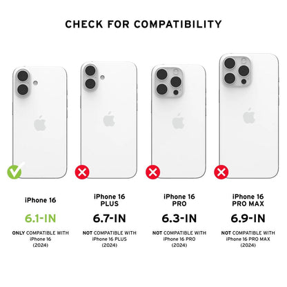 MagSafe-kuori Apple iPhone 16 Pro:lle, Urban Armor Gear, Pathfinder Clear, Harmaa