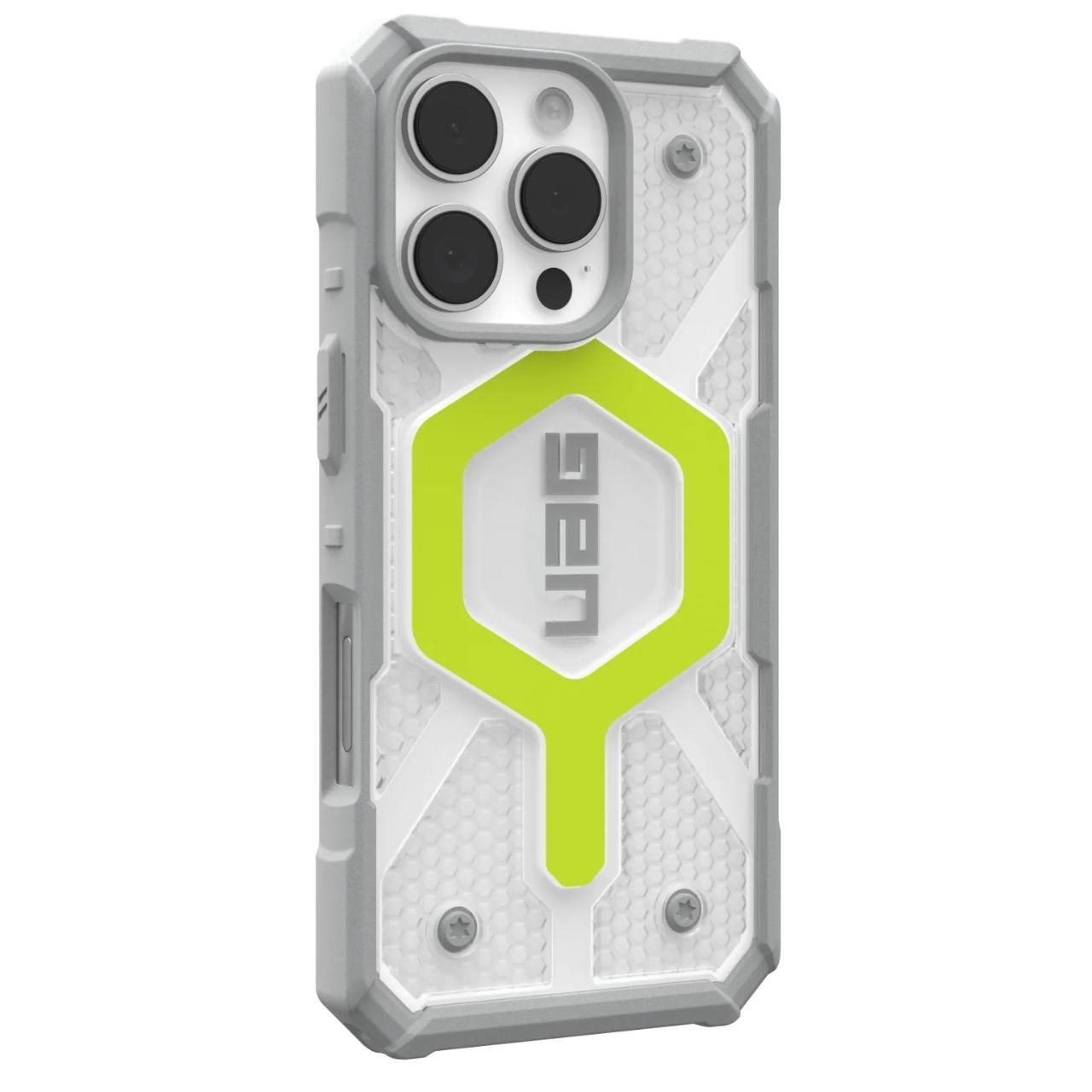 MagSafe-kuori Apple iPhone 16 Pro:lle, Urban Armor Gear, Pathfinder Clear, Vihreä