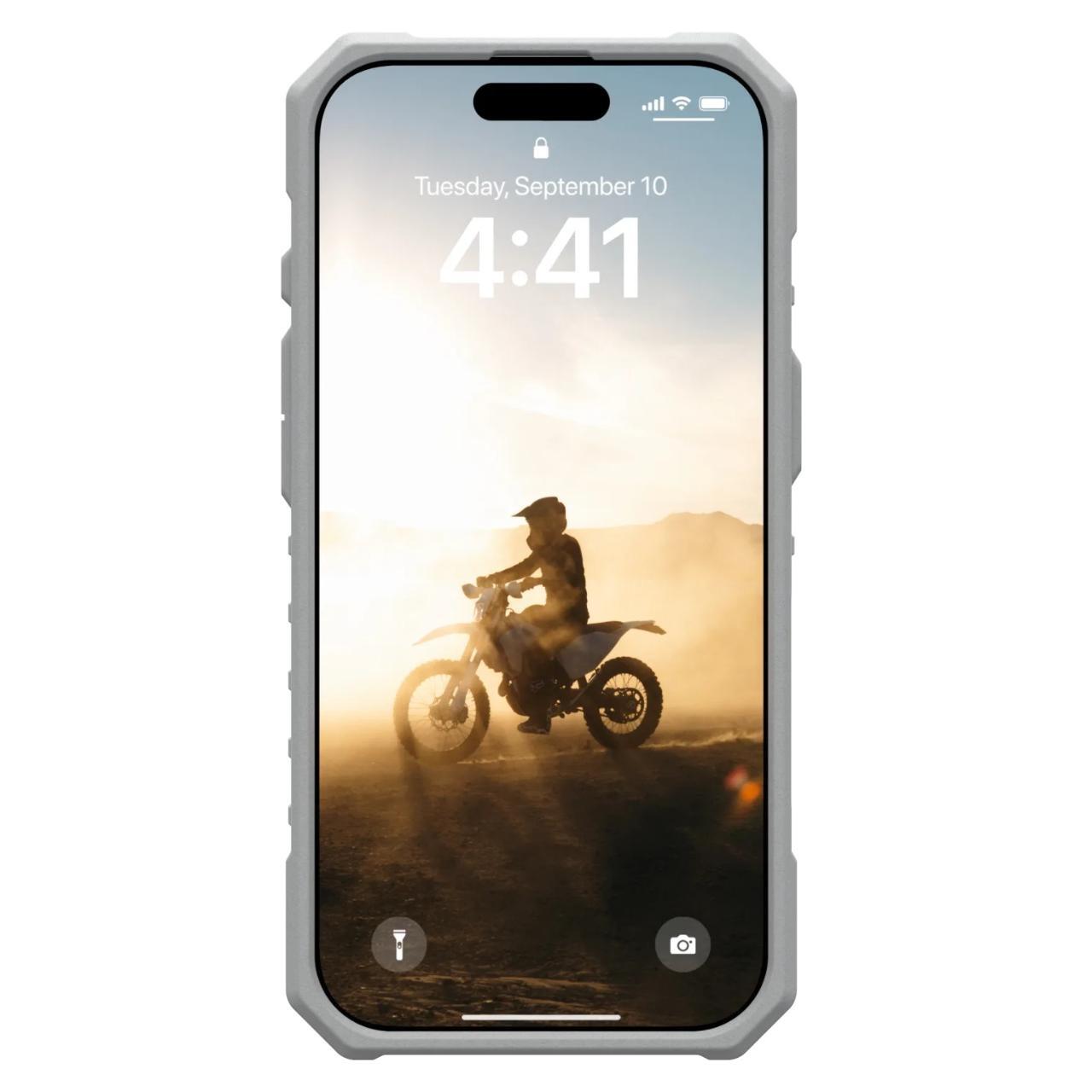MagSafe-kuori Apple iPhone 16 Pro:lle, Urban Armor Gear, Pathfinder Clear, Vihreä