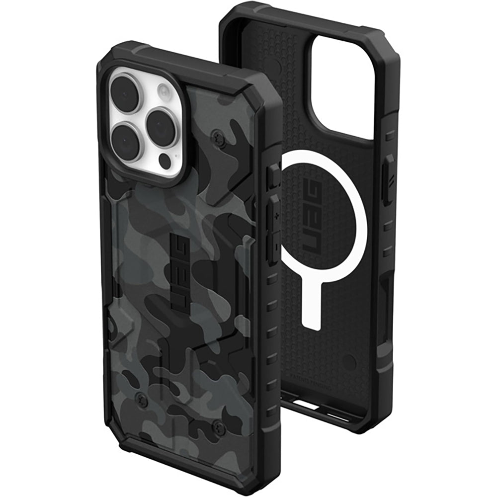 MagSafe-kuori Apple iPhone 16 Pro:lle, Urban Armor Gear, Pathfinder SE Midnight Camo, Maastokuvio