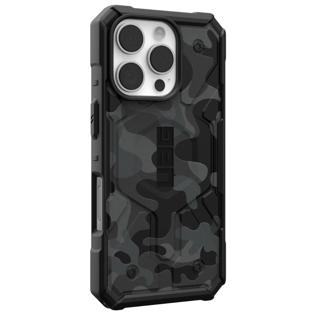 MagSafe-kuori Apple iPhone 16 Pro:lle, Urban Armor Gear, Pathfinder SE Midnight Camo, Maastokuvio