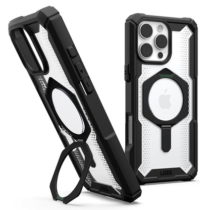 MagSafe-kuori Apple iPhone 16 Pro:lle, Urban Armor Gear, Plasma XTE, Musta Läpinäkyvä
