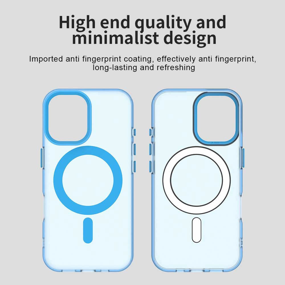 MagSafe-kuori Apple iPhone 16:lle, Techsuit, CandyCase, Sininen