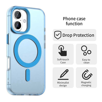 MagSafe-kuori Apple iPhone 16:lle, Techsuit, CandyCase, Sininen