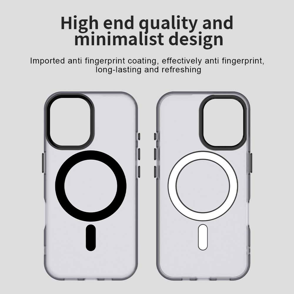 MagSafe-kuori Apple iPhone 16:lle, Techsuit, CandyCase, Musta