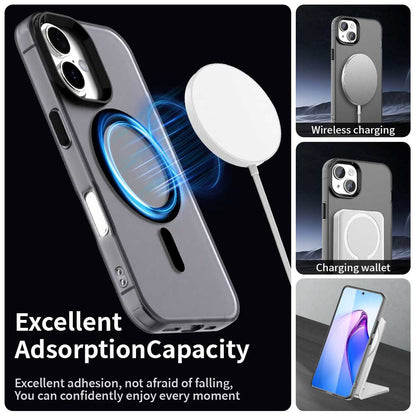 MagSafe-kuori Apple iPhone 16:lle, Techsuit, CandyCase, Musta