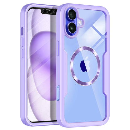 MagSafe Case for Apple iPhone 16, Techsuit, ColorVerse 360, Purple
