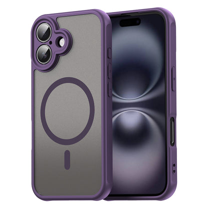 MagSafe-kuori Apple iPhone 16:lle, Techsuit, HaloFrost II, Violetti