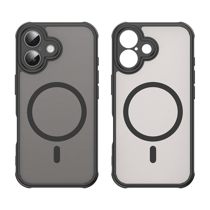 MagSafe-kuori Apple iPhone 16:lle, Techsuit, HaloFrost II, Musta