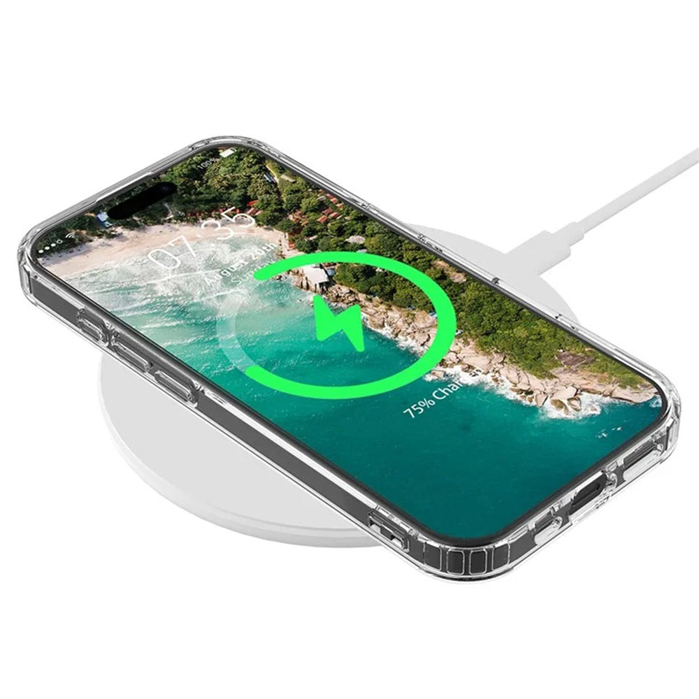 MagSafe-kuori Apple iPhone 16:lle, Techsuit, Pro, Läpinäkyvä