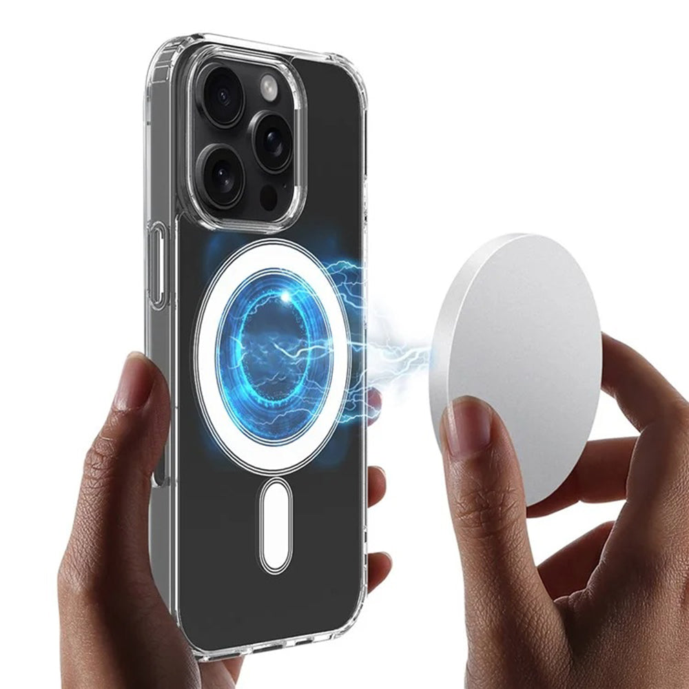 MagSafe-kuori Apple iPhone 16:lle, Techsuit, Pro, Läpinäkyvä