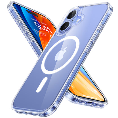 MagSafe Case for Apple iPhone 16, Torras, Diamond, Transparent