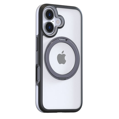 MagSafe-kotelo Apple iPhone 16:lle, Torras, Ostand R Fusion, Musta