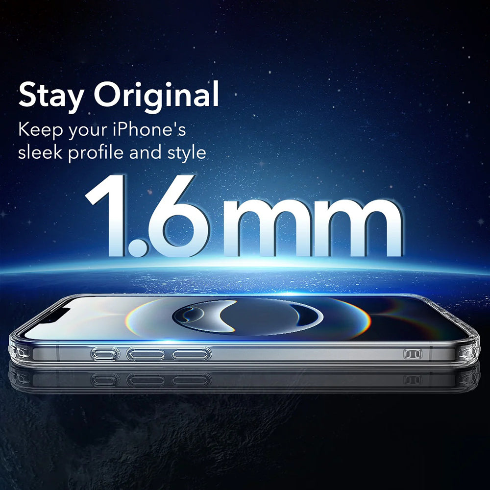 MagSafe-kotelo Apple iPhone 17e / 16e, ESR, Classic Hybrid, Läpinäkyvä