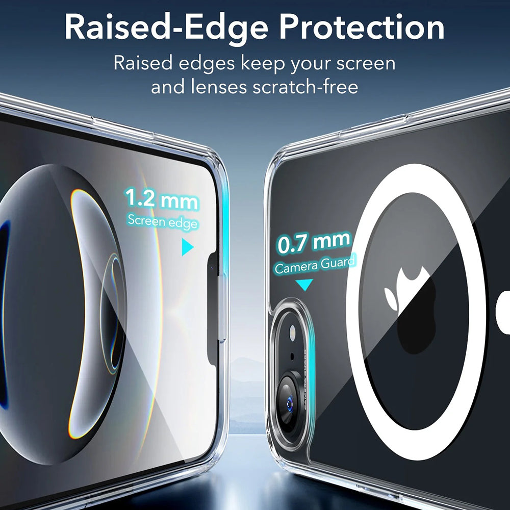 MagSafe-kotelo Apple iPhone 17e / 16e, ESR, Classic Hybrid, Läpinäkyvä